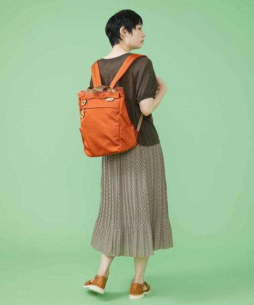 Jocomomola リュック フラワーモチーフトートリュック