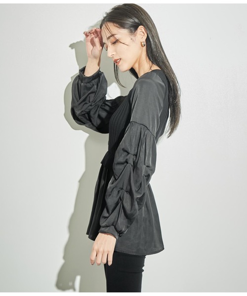 ANAP（アナップ） tシャツ コンビトップス「親子お揃い」 レディース