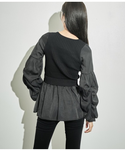 ANAP（アナップ） tシャツ コンビトップス「親子お揃い」 レディース