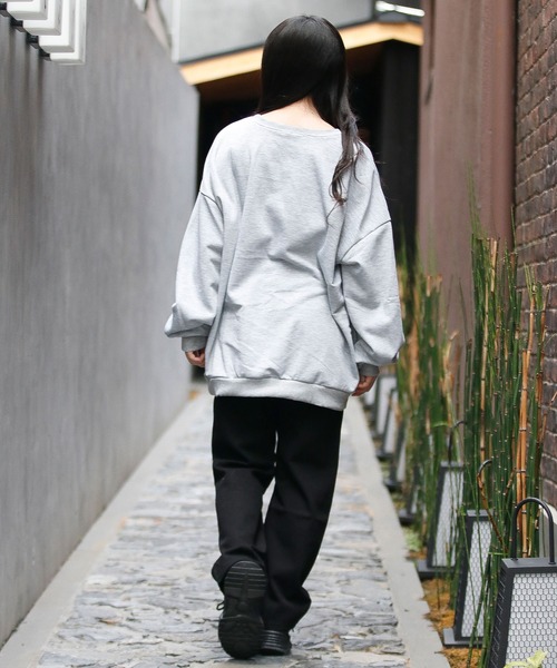 NinaetLina（ニナエリナ） トレーナー スウェット 裏毛トレーナー