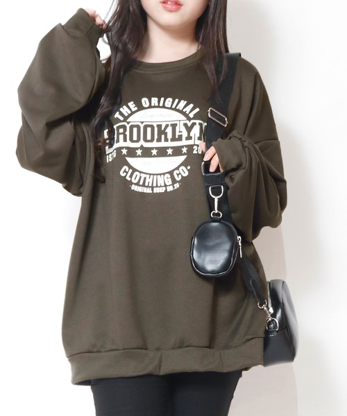 NinaetLina（ニナエリナ） トレーナー スウェット 裏毛トレーナー