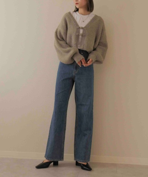 Reurie'  ウーリーカーディガン Reurie'（レウリィ） カーディガン レディース : ZOZOTOWN Yahoo!店