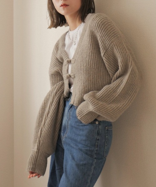 Reurie'  ウーリーカーディガン Reurie'（レウリィ） カーディガン レディース : ZOZOTOWN Yahoo!店
