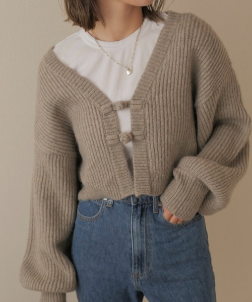 Reurie'  ウーリーカーディガン Reurie'（レウリィ） カーディガン レディース : ZOZOTOWN Yahoo!店