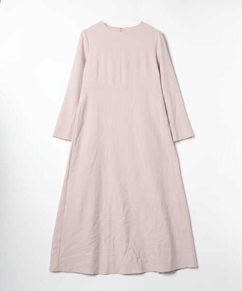 CELFORD」 長袖ワンピース 38 ピンクベージュ レディース : 80669450 