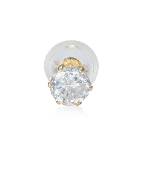 ピアス “Petite Modern”ダイヤモンドピアス（Mサイズ/0.25CT）/K18ゴールド「LION HEART / ライオンハート」の画像
