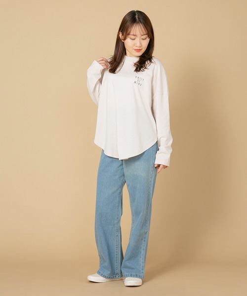 tシャツ 「LIVERY/ライブリー」　チワワ パンダ サメ シッポロンT レディース LB/S tシャツ 「LIVERY/ライブリー」 チワワ パンダ サメ
