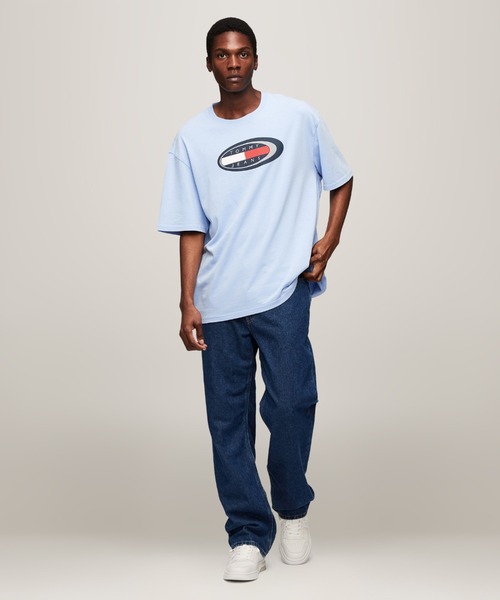 ☆Jeans オーバーサイズ ボードスポーツ Tシャツ TOMMY JEANS tシャツ オーバーサイズアーカイブボードスポーツT