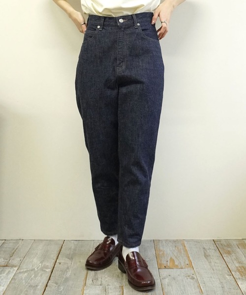 ジーンズ デニム デニムパンツ 13oz ペンシルデニムパンツ レディース