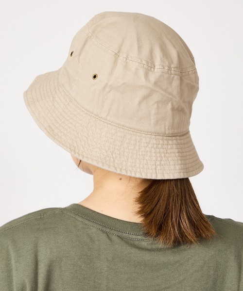 【新品未使用】weakend. バケットハット　beige 47 47BRAND フォーティーセブン バケットハット 帽子 NYロゴ