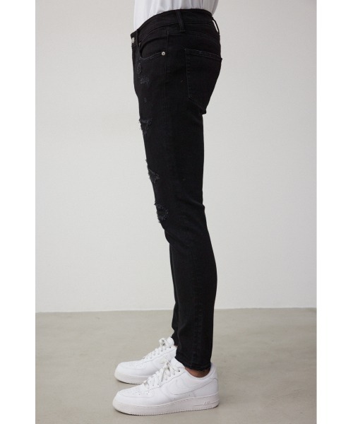 AZUL BY MOUSSY ジーンズ DENIM リペアスキニー メンズ