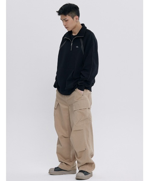 パーカー A'GEM/9 × .kom 「ROMANTIC CROWN/ロマンティック クラウン」 SPORTY HALFZIPUP/スポーティー ハ | ROMANTIC CROWN | 10