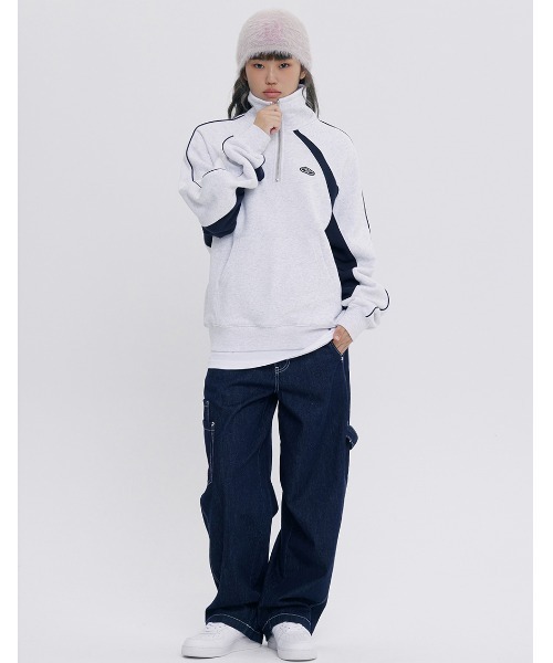 パーカー A'GEM/9 × .kom 「ROMANTIC CROWN/ロマンティック クラウン」 SPORTY HALFZIPUP/スポーティー ハ | ROMANTIC CROWN | 07