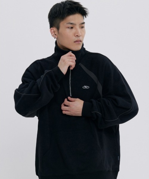 パーカー A'GEM/9 × .kom 「ROMANTIC CROWN/ロマンティック クラウン」 SPORTY HALFZIPUP/スポーティー ハ | ROMANTIC CROWN | 09