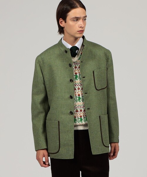 CARUSO カルーゾ Caruso CARUSO カルーゾ 23SS リネントラウザーパンツ ブラック 48