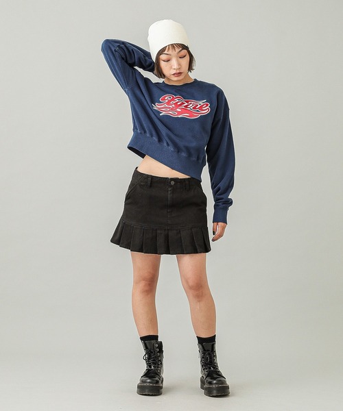 X-girl ニット帽 ニットキャップ STANDARD BEANIE レディース