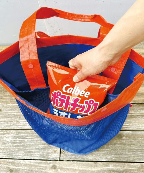 トートバッグ Calbee×ROOTOTE / IP.TL.SNACKTOTE_カルビー レディース メンズ | ROOTOTE | 12