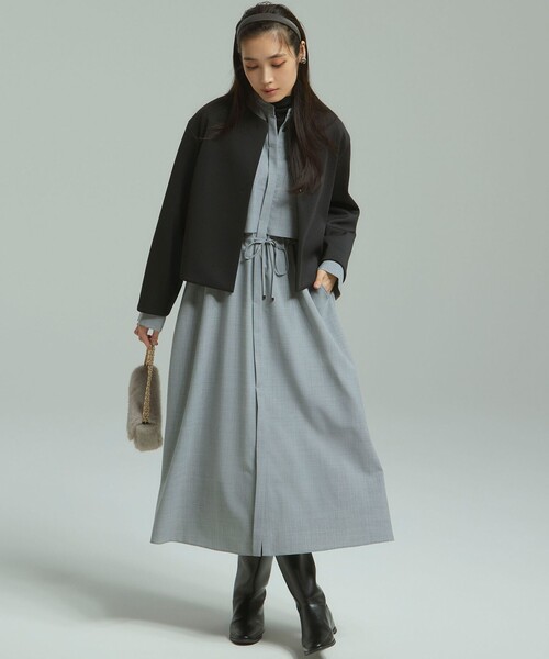 763 新品 23区 【洗える】ネオプレーンジャージー ジャケット 38 洗える】ネオプレーンジャージー ジャケット / 23区 | ファッション