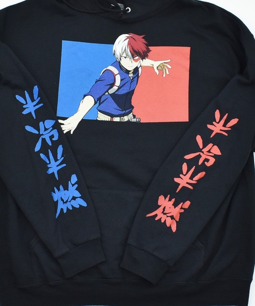 VINTAGE パーカー 「ヴィンテージ古着」僕のヒーローアカデミア 轟焦凍