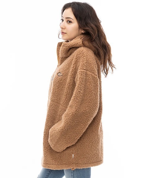 送料無料（沖縄県を除く）23FW レディース BILLABONG パーカー MOKOMOKO KNIT ZIP PARKA BD014-613: 正規品/ビラボン/BD014613/cat-fs OUTLET】BILLABONG レディース 【CHILLWEAR】 MOKOMOKO KNIT ZIP
