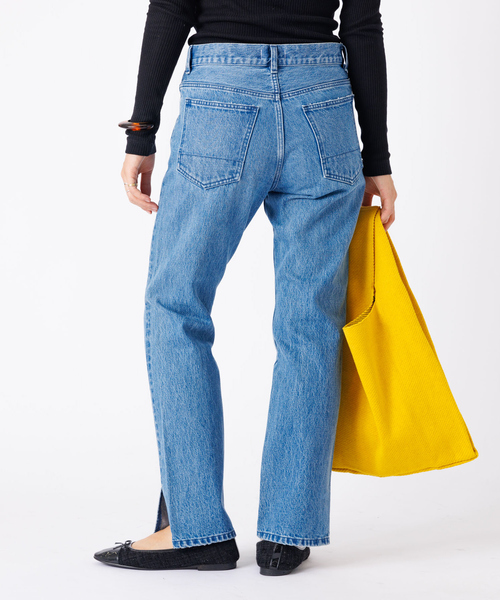 woadblue ジーンズ デニム デニムパンツ 「157×WOADBLUE」Slit