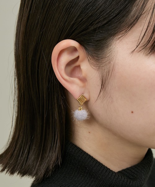 ROPE' PICNIC（ロペ ピクニック） ピアス シャギーボールピアス