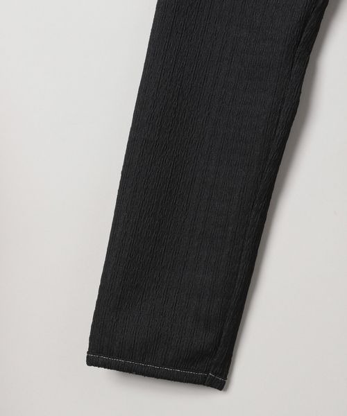 JEANASIS ワンピース ハイショクステッチギャザーワンピース