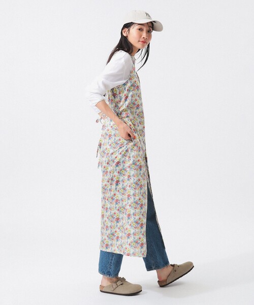 BEAMS BOY / リバティ ベルトノースリーブワンピース BEAMS BOY ワンピース リバティ ベルト ノースリーブ : ZOZOTOWN