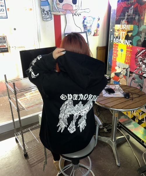 OY ゴシッククロスジップパーカー OY パーカー 「OY/オーワイ」 GOTHIC CROSS HOODIE ZIP UP