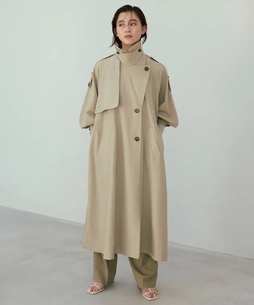 アウター 「JOSEMOON/ジョゼムーン」COMFORTABLE TRENCH COAT/トレンチ 