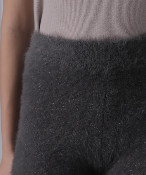 パンツ (mici)ニットバイカーパンツ レディース | ROSE BUD | 12