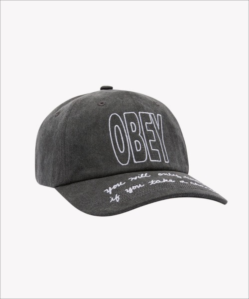 OBEY（オベイ） キャップ 帽子 OBEY PIGMENT CHANCE6 PANEL / オベイ