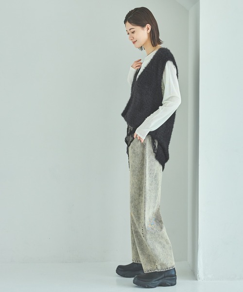 LAKOLE（ラコレ） tシャツ スラブシアー長袖T / 289653 レディース