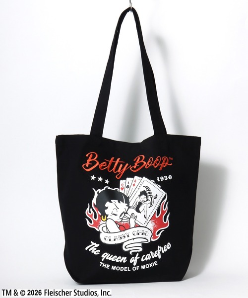 BETTY BOOP（ベティ ブープ） トートバッグ 大きめ 別注 BETTY BOOP