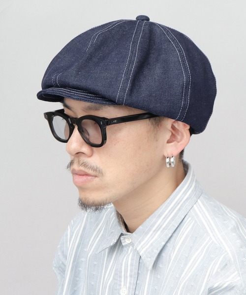 Mr.COVER 帽子 キャスケット 日本製 12オンス 岡山産 リジット