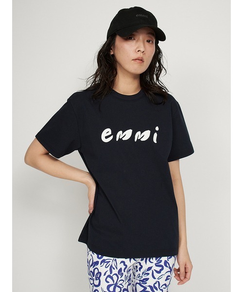 emmi tシャツ ペイントemmiロゴシャツ レディース : ZOZOTOWN