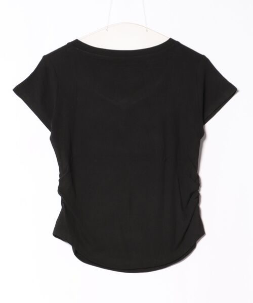 aimoha（アイモハ） tシャツ 半袖 VネックリブフレンチTシャツ (SS