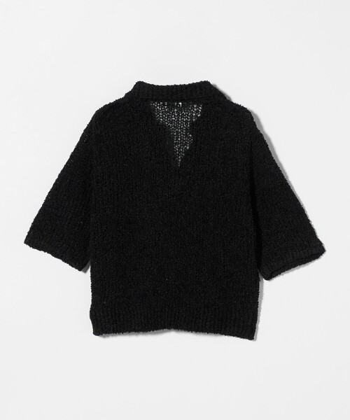 <MARW UNITED ARROWS>ペーパー ポロカラー ニット MARW UNITED ARROWS＞ペーパー ポロカラー ニット