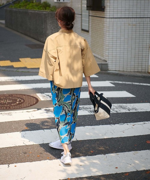 ブラウス シャツ 紫外線防止加工 ハーフスリーブボックスシャツ レディース Jines ブラウス シャツ 紫外線防止加工 ハーフスリーブボックス