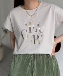 tシャツ ランダムロゴフレンチスリーブT レディース｜ZOZOTOWN Yahoo!店