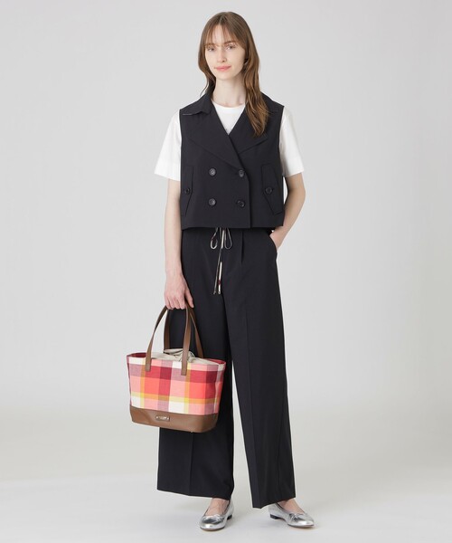 BLUE LABEL CRESTBRIDGE トートバッグ クレストブリッジチェック