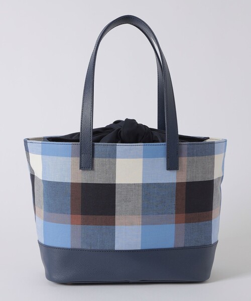 BLUE LABEL クレストブリッジチェックコットントート　ブルーレーベル BLUE LABEL CRESTBRIDGE トートバッグ クレストブリッジチェック