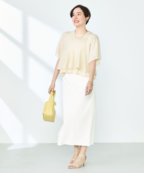NOLLEY'S Sophi スカート 「セットアップ対応」ウォッシャブル
