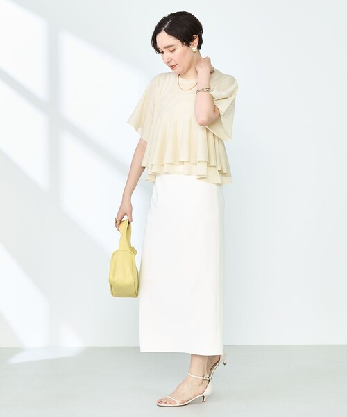 NOLLEY'S Sophi スカート 「セットアップ対応」ウォッシャブルマルチ
