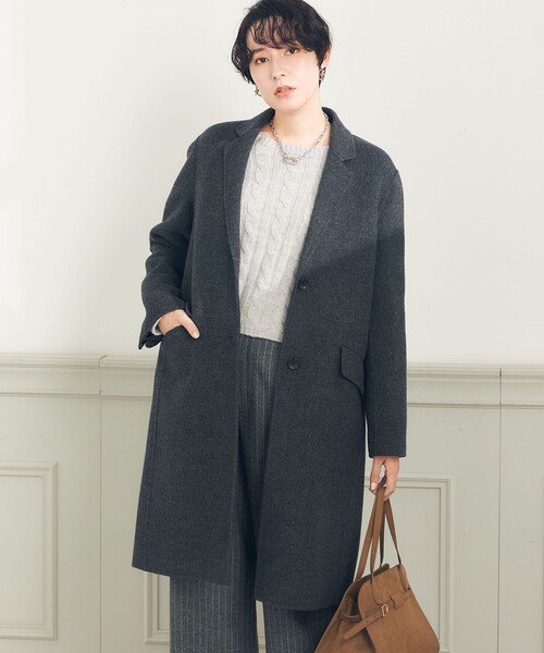 NOLLEY'S（ノーリーズ） チェスターコート 38 チャコールグレー