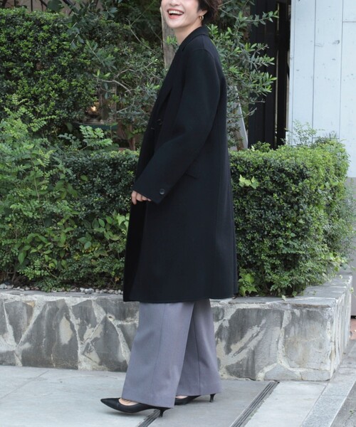 NOLLEY'S（ノーリーズ） チェスターコート 38 チャコールグレー