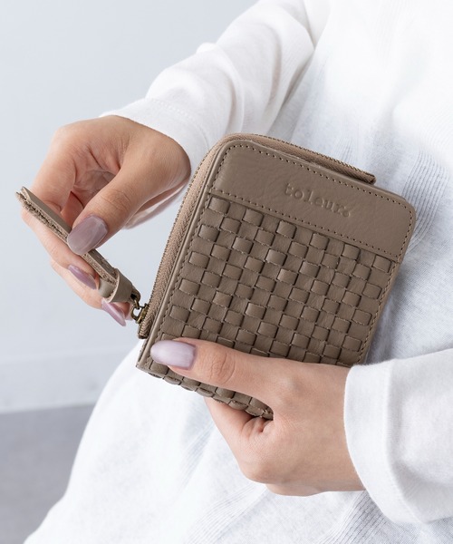 toleur（トーラ） ミニ 二つ折り 二つ折り財布 財布 「toleur」ホソ