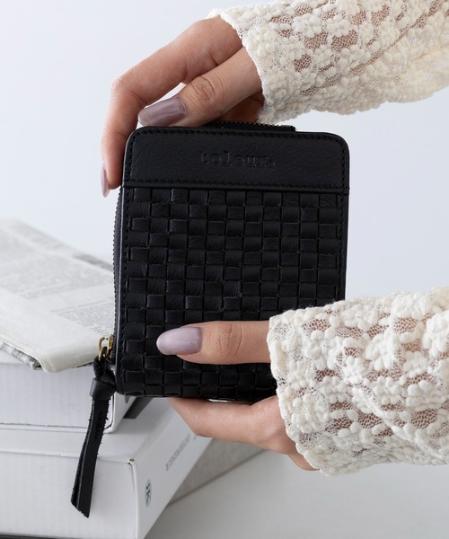 toleur（トーラ） ミニ 二つ折り 二つ折り財布 財布 「toleur」ホソ