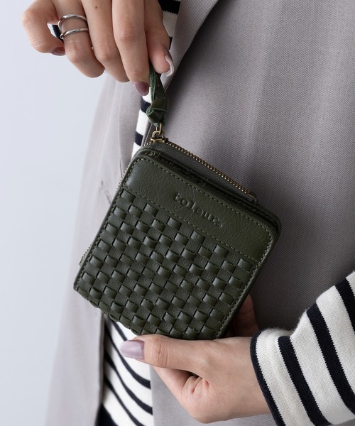 toleur（トーラ） 二つ折り財布 財布 「toleur」ホソメッシュフタツ