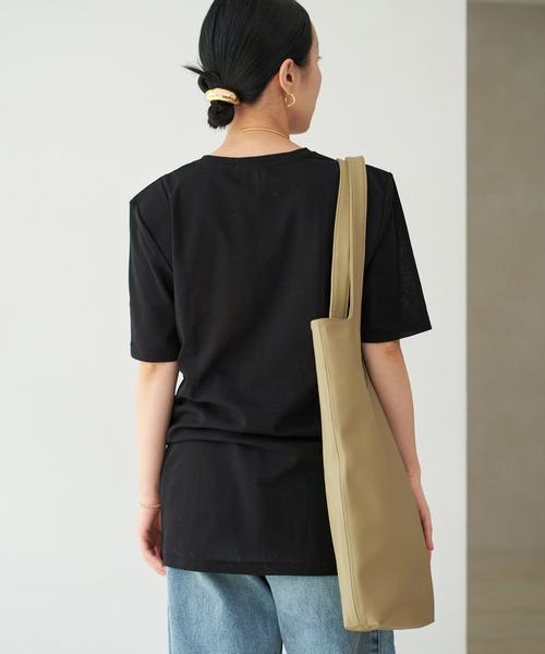 plage tシャツ SQUARE SHOULDER H/S Tシャツ レディース